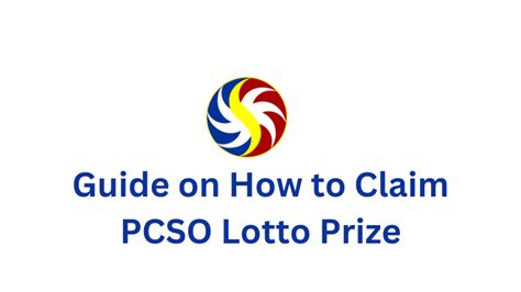 how to claim lotto prize online in philippines|PCSO Prize Claim Requirements Made Easy .